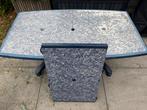 Tuintafel en 6 stoelen GRATIS, Tuin en Terras, Ophalen, Zo goed als nieuw, Kunststof