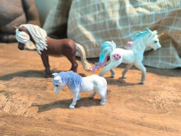 Cheval, licornes Schleich  beschikbaar voor biedingen