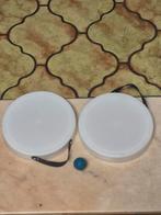 Ensemble de raquettes/tambourins et balle de jeu vintage., Antiquités & Art, Enlèvement