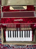 Weltmeister accordeon, Muziek en Instrumenten, Ophalen, 32-bas, Toetsaccordeon, Zo goed als nieuw