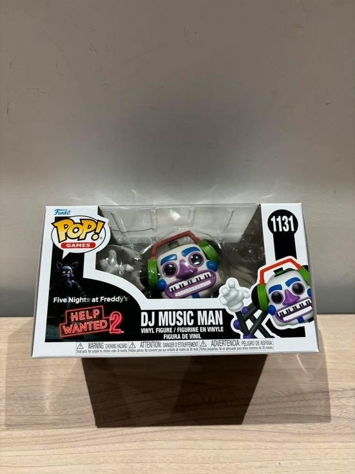 DJ Music Man #1131 Funko Pop! - FNAF Help Wanted 2, Verzamelen, Poppetjes en Figuurtjes, Zo goed als nieuw, Ophalen of Verzenden