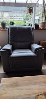 Relaxzetel in leer, Huis en Inrichting, Fauteuils, Ophalen, Nieuw, 50 tot 75 cm, Leer