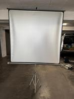 Projectiescherm, Ophalen, Gebruikt
