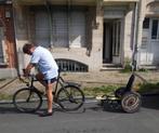 Remorque à vélo Hase Trets, 60 à 80 kg, Pliable, Enlèvement, Utilisé