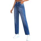 Jeans blauw recht model L/40, Kleding | Dames, Spijkerbroeken en Jeans, Verzenden, Nieuw, Blauw, W30 - W32 (confectie 38/40)