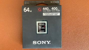 Sony XQD kaart 64 gb beschikbaar voor biedingen