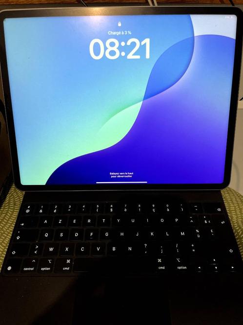 Ipad Pro 13 pouces M2 + stylet + clavier Magic Keyboard, Computers en Software, Apple iPads, Zo goed als nieuw, Apple iPad Pro