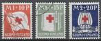 Finland 1930 - Yvert 156/158 - Rode Kruis (ST), Postzegels en Munten, Finland, Verzenden, Gestempeld