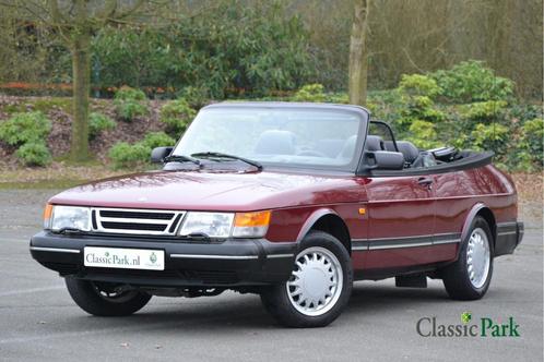 Saab 900 i cabriolet (bj 1993), Auto's, Oldtimers, Bedrijf, Te koop, Lederen bekleding, Open dak, Saab, Benzine, Cabriolet, 2 deurs