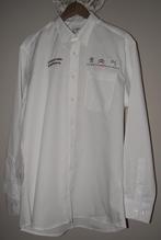 Chemise blanche homme PEUGEOT (groupe PSA), Enlèvement ou Envoi, JAMES & NICHOLSON, Blanc, Tour de cou 41/42 (L)