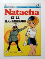 1976 Natacha 2 et le Maharadjah - Walthéry - broché tbe, Walthéry - Gos, Ophalen of Verzenden, Zo goed als nieuw, Eén stripboek