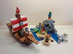 Lego MINECRAFT 21152 THE PIRATE SHIP ADVENTURE, Ophalen of Verzenden, Zo goed als nieuw, Lego