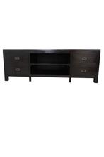 Koloniaal tv meubel 120 of 160, Enlèvement ou Envoi, Neuf, Autres essences de bois, Moins de 100 cm