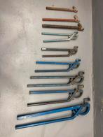 8 plooitangen alle maten, Enlèvement, Utilisé