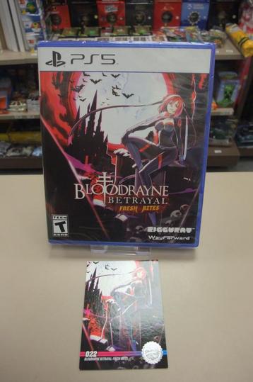Bloodrayne Betrayal: Fresh Bites (sealed) usa ps5 beschikbaar voor biedingen