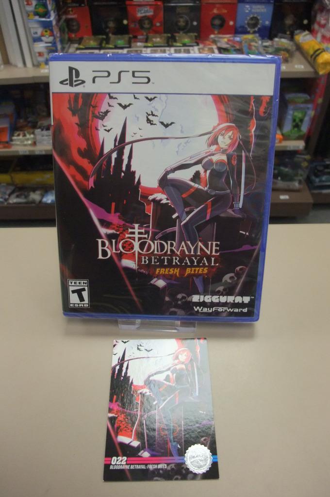 Bloodrayne Betrayal: Fresh Bites (sealed) usa ps5, Games en Spelcomputers, Games | Sony PlayStation 5, Nieuw, Ophalen of Verzenden