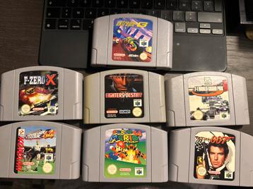 Nintendo 64 games beschikbaar voor biedingen