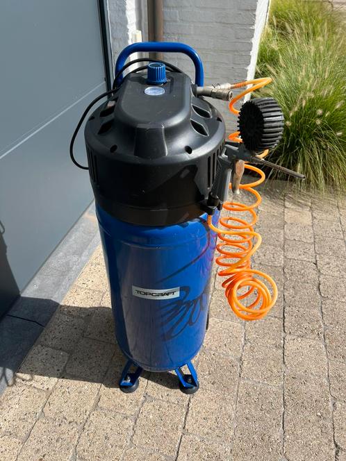 Topcraft (Einhell) TCK 241/50 compressor, Doe-het-zelf en Bouw, Compressors, Zo goed als nieuw, 6 tot 10 bar, 25 tot 100 liter