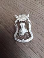 Insigne de béret argenté 5ieme regiment de lanciers 5L, Collections, Envoi, Armée de terre, Emblème ou Badge