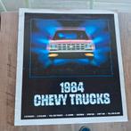 1984  CHEVY  TRUCKS, Boeken, Auto's | Folders en Tijdschriften, Ophalen of Verzenden, Nieuw, Chevrolet