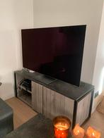 Tv meubel grijs., Huis en Inrichting, Kasten |Televisiemeubels, Ophalen of Verzenden, Zo goed als nieuw