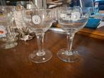 2 Leffe Abbey glazen, Verzamelen, Verzenden, Gebruikt, Glas of Glazen, Leffe