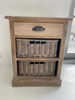 bijzettafel + tv kast + salontafel, Ophalen, Gebruikt, Grenenhout, Cottage