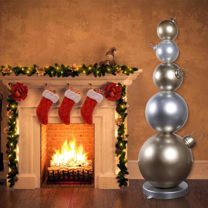 Christmas Ball Stack – Kerstbal Hoogte 216 cm, Diversen, Kerst, Nieuw, Ophalen