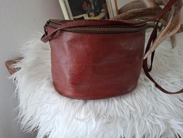 Handtas crossbody leder Fred de la Bretoniere beschikbaar voor biedingen