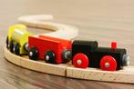uitgebreide houten treinset, Enfants & Bébés, Jouets | Jouets en bois, Comme neuf, Autres types, Enlèvement