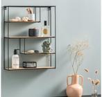 Wandrek zwart/hout, Ophalen