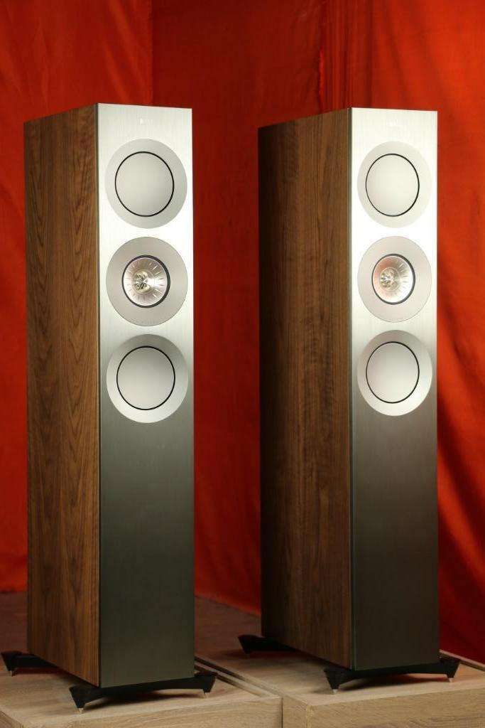 KEF Reference 3 Meta - (JONG) 100% dealergarantie! Kleur ok?, Audio, Tv en Foto, Luidsprekerboxen, Zo goed als nieuw, Front, Rear of Stereo speakers
