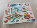 Spelset Clementoni: 8 spellen in 1, Kinderen en Baby's, Speelgoed | Educatief en Creatief, Ophalen, Gebruikt, Rekenen