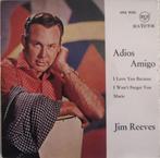 JIM REEVES - Adios amigo (EP), CD & DVD, Vinyles Singles, Comme neuf, 7 pouces, Country et Western, EP