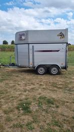 2 paards aluminium trailer titan jelsum, Ophalen, Gebruikt, Aluminium, 2-paards trailer
