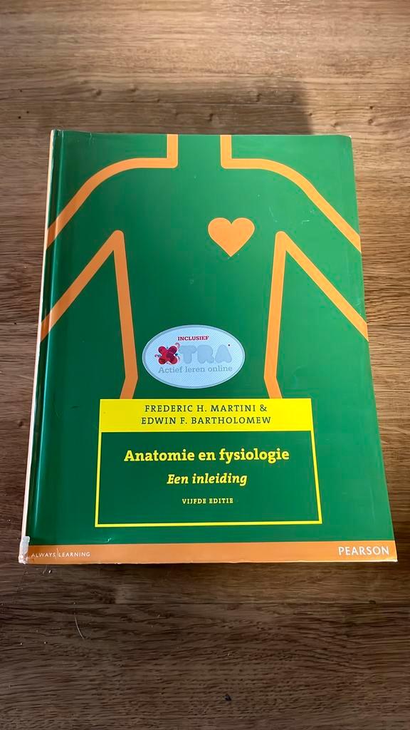 Frederic H. Martini - Anatomie en fysiologie, Boeken, Schoolboeken, Zo goed als nieuw, Nederlands, Ophalen of Verzenden