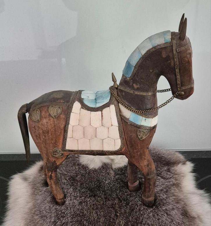 Marwari paard India, Antiek en Kunst, Curiosa en Brocante, Ophalen