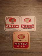Bierviltjes akila louwaege, Verzamelen, Biermerken, Ophalen of Verzenden