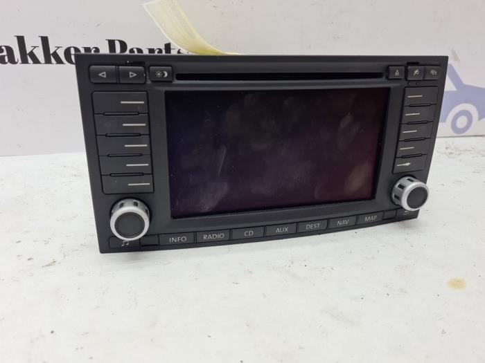 Navigatie bedienings paneel van een Volkswagen Touareg, Auto-onderdelen, Elektronica en Kabels, Volkswagen, Gebruikt, 3 maanden garantie