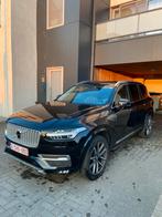 VOLVO XC90 D5 5ZIT Zwart EURO 6, Auto's, USB, 4 cilinders, Zwart, Leder