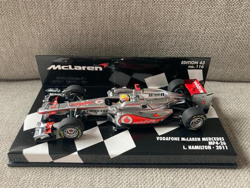 Lewis Hamilton 1:43 Vodafone Mclaren Mercedes MP4-26 2011, Verzamelen, Automerken, Motoren en Formule 1, Nieuw, Ophalen of Verzenden