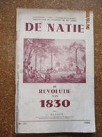 ABL 1950. Boekje De Natie revolutie 1830, Verzamelen, Militaria | Algemeen, Ophalen of Verzenden
