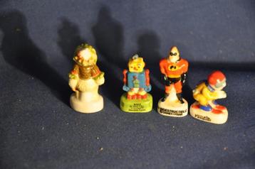 lot de 4 fèves de collection, Enlèvement ou Envoi, Utilisé, Autres types