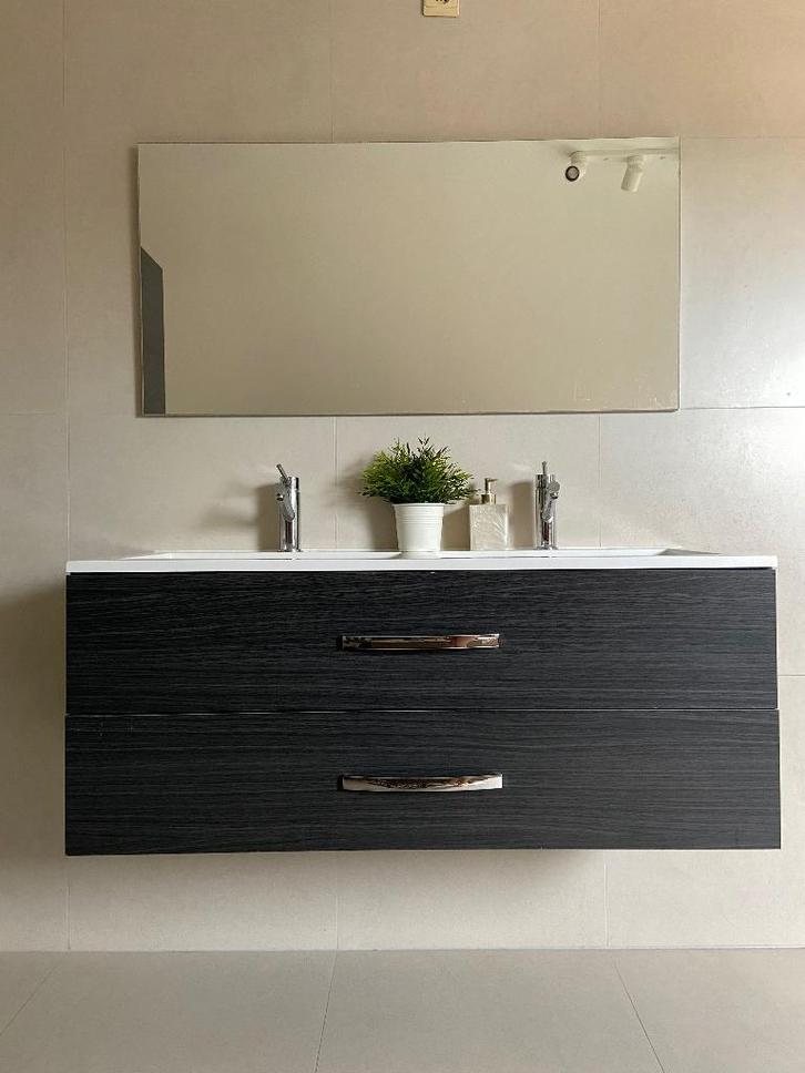 Badkamermeubel, Huis en Inrichting, Badkamer | Badkamermeubels, Gebruikt, Wastafelkast, 100 tot 150 cm, 100 tot 150 cm, 50 tot 75 cm