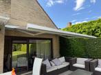 Zonnewering elektrisch 4,5 op 3 m, Tuin en Terras, Zonneschermen, Ophalen, Gebruikt, Elektrisch, 250 cm tot 450 cm