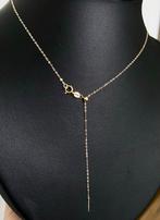 Ketting goud 18K verstelbaar met een schuifballetje, Verstelbaar, Nieuw, Ophalen of Verzenden, Goud