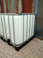IBC regenton watervat waterton slowfeeder 1000 liter, 150 liter of meer, Ophalen, Gebruikt, Kunststof