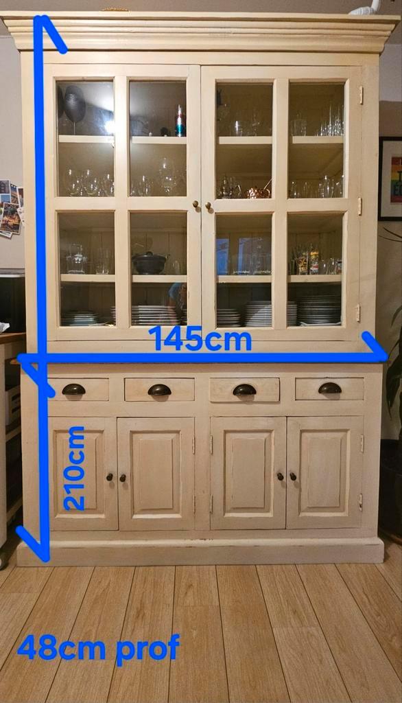 Brocante dressoir, Huis en Inrichting, Kasten | Buffetkasten, Zo goed als nieuw, Ophalen