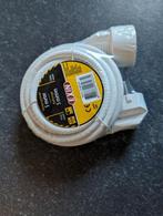 Verlengsnoer wit 5m 3500W, Doe-het-zelf en Bouw, Elektriciteit en Kabels, Ophalen of Verzenden, Nieuw, Kabel of Snoer
