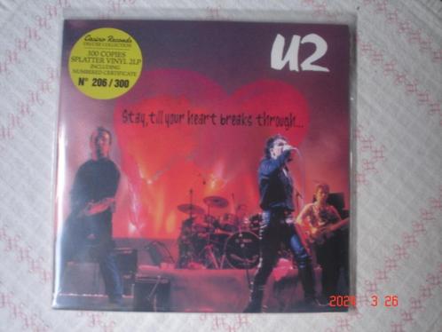 U 2 stay till your heart breaks through nieuw dubbel lp, CD & DVD, Vinyles | Rock, Neuf, dans son emballage, Pop rock, Autres formats